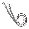 Blue-9 Reflective 6ft Multi-Function Dog Leash with Traffic Loop, Grey, M/L - color: Reflective Grey, size: Medium/Large