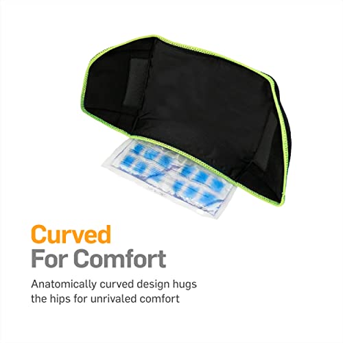 NatraCure Hot or Cold Hip and Lower Back Pain Relief Wrap for Lumbar Backache, Herniated Discs, Stiff Hips, Bursitis, Sciatica, & Arthritis - Hip Replacement Surgery Recovery Gifts - Small/Medium - size: Small/Medium (Pack of 1)