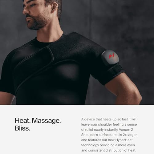 Hyperice Venom 2 Right Shoulder Heated Vibration Massage Therapy Recovery - size: Right Shoulder