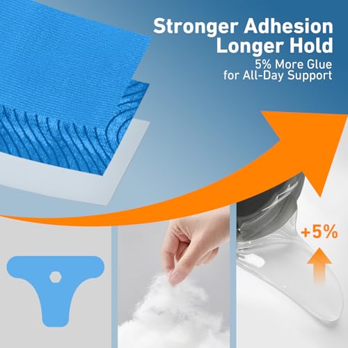 KTQUICK Precut Kinesiology Tape for Ankle,24 PCS,20% Stronger Adhesive,Blue - color: Blue, size: 24PCS
