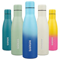 BJPKPK 17oz Skinny Insulated Water Bottle, Stainless Steel Flask - color: Sky, size: 17 Ounces