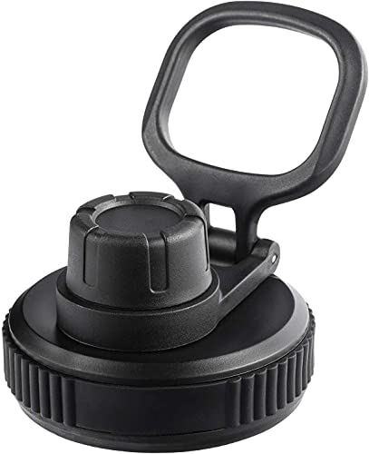 NuRich Hydraflow Wide Mouth Spout Twist Chug Nalgene Replacement Lid | Compatible with Nalgene 32 oz Wide Mouth Lid, Hydroflask & Many More Top Water Bottle Brands Sizes 12 16 18 20 32 40 64 Oz