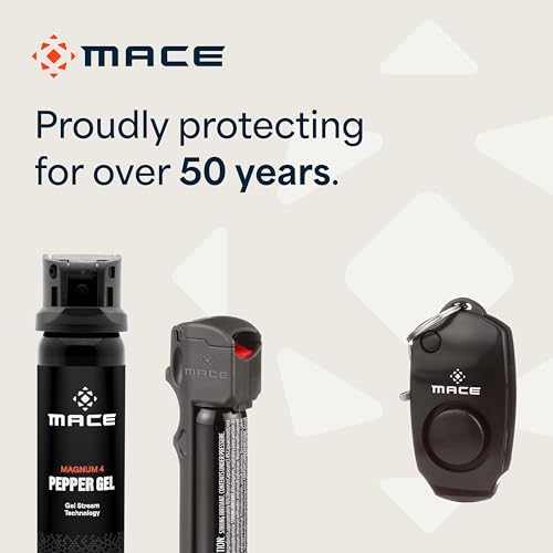 Mace Personal Safety Alarm - Loud 130db Siren, Built in Emergency Whistle, Easy On/Off Push Button Activation, Batteries Included, Personal Alarm for Women & Men - Black - color: Black (Alarm Only)