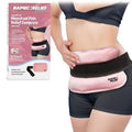 Microwavable Heating Pad for Period Cramps, Portable Menstrual Pain Relief
