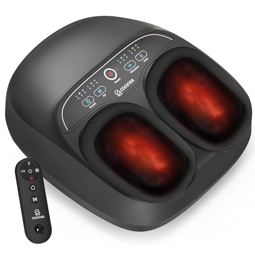 FSA Eligible Shiatsu Foot Massager with Heat,2026 Upgrade Pause Function