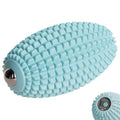 Vibrating Massage Ball for Plantar Fasciitis, Silicone Trigger Point, Myofascial Massage Ball, Deep Tissue Roller for Back, Shoulder, Foot, Muscle Recovery, Hip & Psoas Release Tool (Blue) - color: Blue