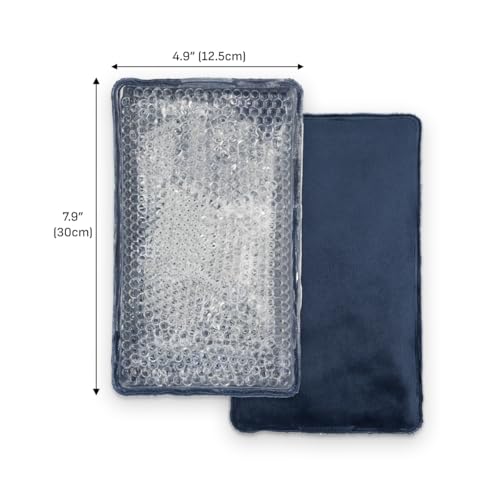 Rapid Relief Reusable Hot or Cold Gel Bead Pack for Pain Relief and Injury