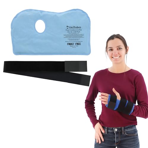 Dual Comfort Wrist Wrap for Hot & Cold Therapy and Wrist Pain Relief - size: Wrist Wrap - 8.5 X 14 Inch