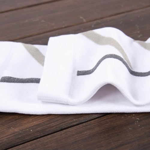 Leg Calf Compression Sleeve for Men Women Footless Sock - color: White