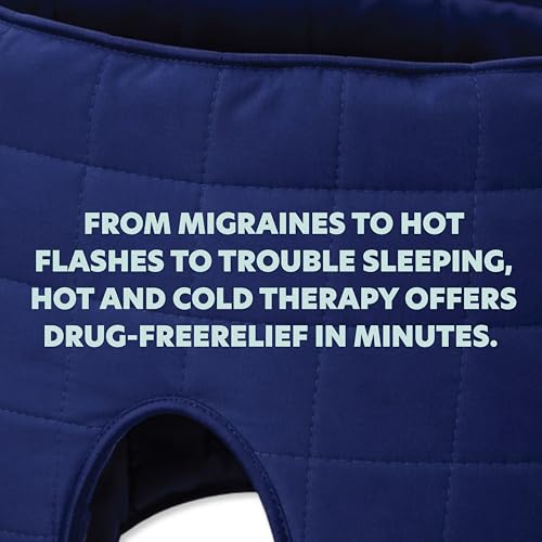 Doctor's Choice Migraine & Headache Relief Hat, Hot/Cold Therapy, Blackout