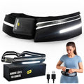 Running Lights for Runners – Rechargeable LED Safety Light for Outdoor Survival Kit, Camping Accessories, Hiking Gear for Women Essentials, Battery Powered Night Light, Waterproof Night Running Light