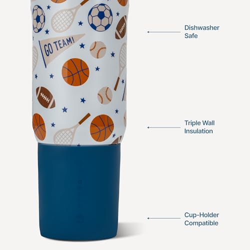 HydroJug Sport 20 oz Insulated Stainless Steel Water Bottle, All Star - color: All-Stars, size: 20 Ounces