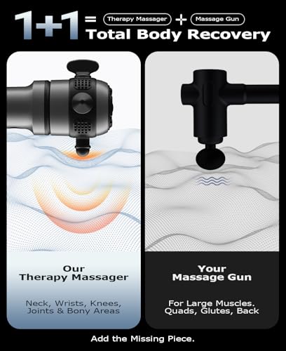 HYAKO R1 Mini Therapy Massager - Travel Deep Tissue Vibration Massage Gun