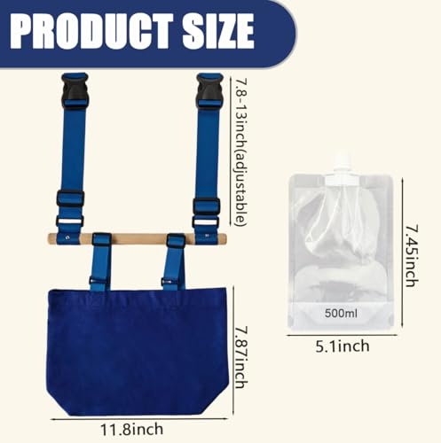 Knee Extension Recovery Device,Essential Aid for Knee Surgery Rehabilitation,Adjustable Buckle Leg Straightening and Flexibility Equipment – Post Knee Surgery MustHaves(4PCS Weights Included)