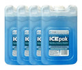 Cryopak ICEpak Hard Shell Reusable Ice Packs for Coolers and Lunch Box Use, Freezer Safe Gel Design, Professional Grade Cooling, Non-Toxic and BPA Free, Essential Travel Accessories - size: Lunch (4 Pack)