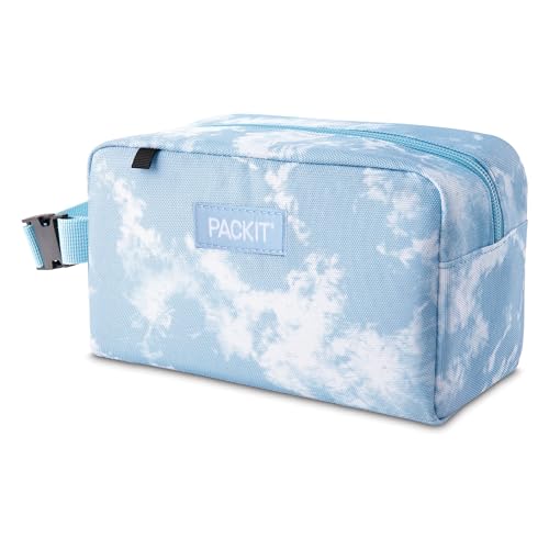 PackIt Freezable Snack Box, Blue Sky - color: Blue Sky, size: Medium