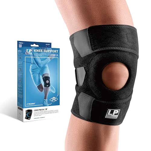 LP 758CA Knee Brace for Meniscus Tear, Arthritis Pain Relief & Patella Support – Adjustable Compression with Patella Pad & Tendon Strap for LCL, Tendonitis, Running, Squats, Weightlifting, and Sports Recovery (One Size, 1pc) - size: One Size, style: 758CA