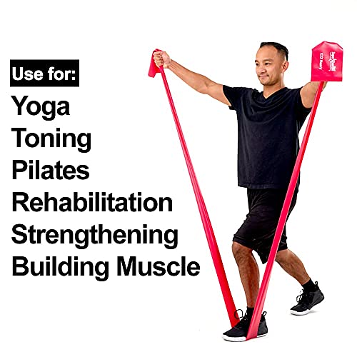 Resistance Band Bulk Rolls, 8/16/24 yd x 6 in - size: 24 Yards, style: Beginner Level 2