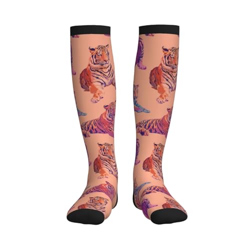 Graduated Compression Socks Knee High For Women Men Athletic - color: 19