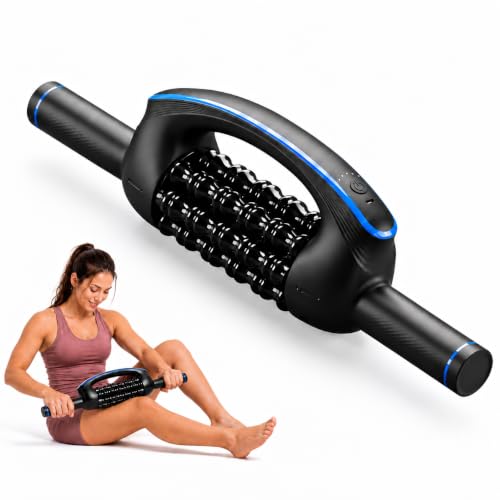 Electric Muscle Roller Massager, Large-Area Powered Rolling Massager