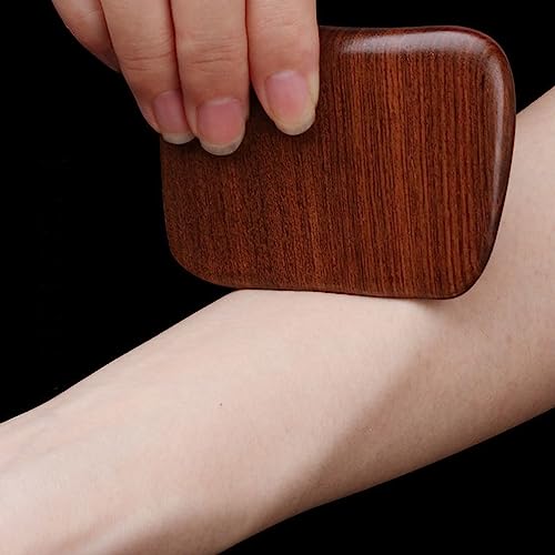 OULIGET Gua Sha Massager Tool,Sandalwood Board Acupuncture Point Massager - style: Gua Sha Board