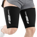 ComfiTECH Thigh Hamstring Ice Pack Wrap, Reusable Runner Sleeve, XL, 2 Pack - size: X-Large