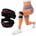 1 Pack Pink Dual Patella Knee Strap, Knee Pain Relief Support - color: Pink