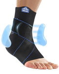 Ankle Brace with Gel Pad 3D Knit-Ankle Compression Sleeve - color: Black, size: X-Large