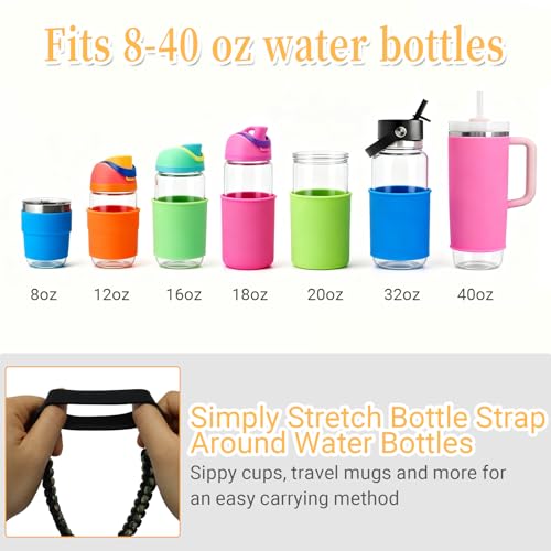 Water Bottle Handle Strap - color: Camo