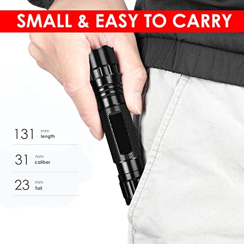 WINDFIRE LED Tactical Flashlight 1200LM with Holster(Battery Not Included)