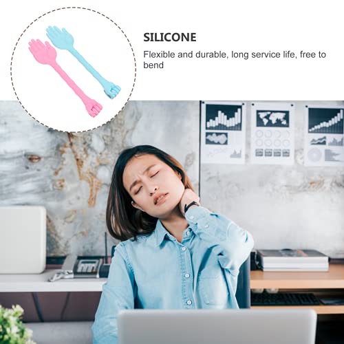 Healifty Hand-held Massage Hammer Trigger Point Massage Tool Portable Massager for Back Shoulder and Waist
