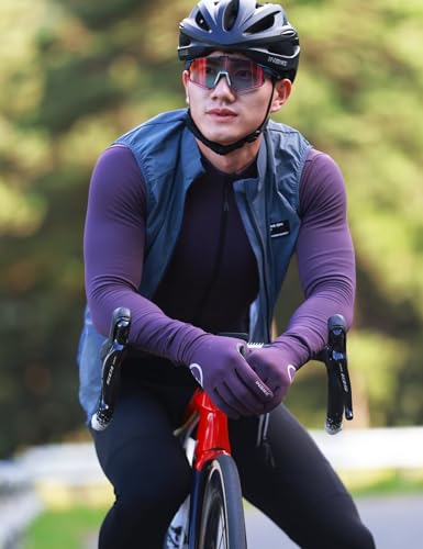 INBIKE Unisex Cycling Vest Windproof Lightweight Sleeveless Jacket - color: Blue, size: XX-Large