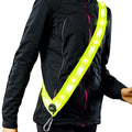 Rechargeable LED Reflective Sash for Night Walking