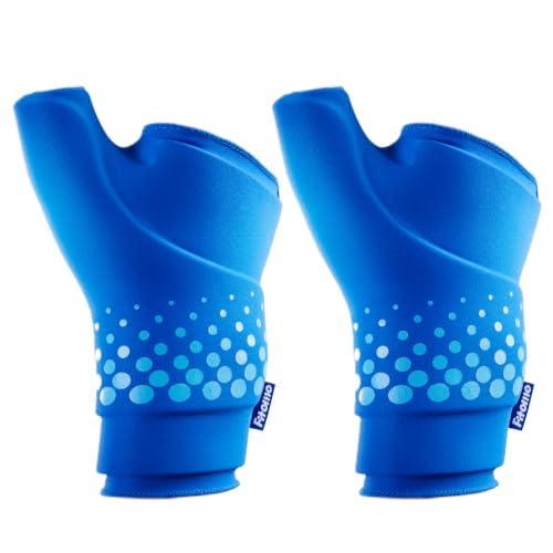 Thumb & Wrist Ice Pack Wrap, Long-Lasting Cold Compression for Pain Relief - size: L/XL, style: 2 Pack(Blue)