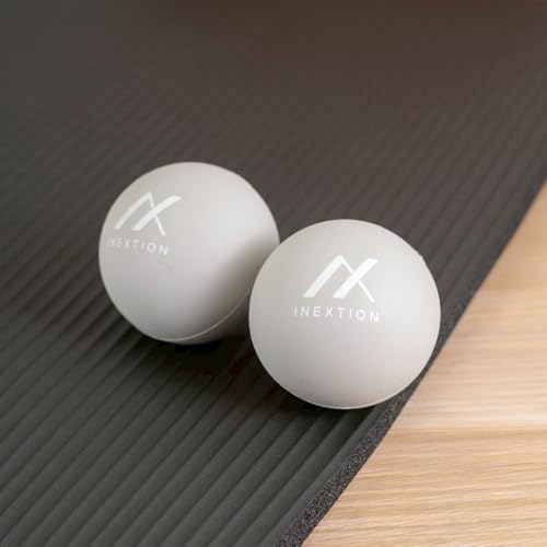 High-Density Therapy Massage Balls (2-Pack), Gray + Gray (65D+65D) - color: Serene Gray + Serene Gray (65d+65d)