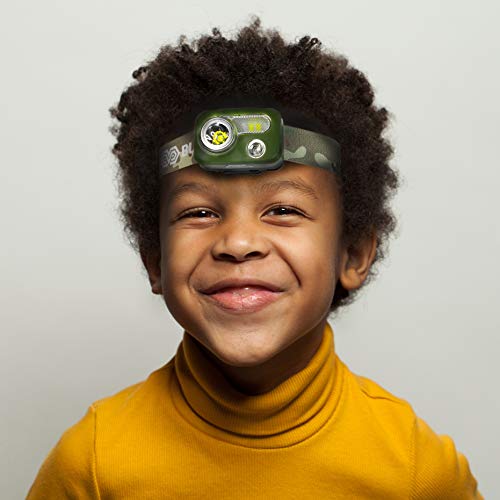 LED Headlamp, Rechargeable Super Bright Headlight Flashlight, Kids & Adults - color: Camo