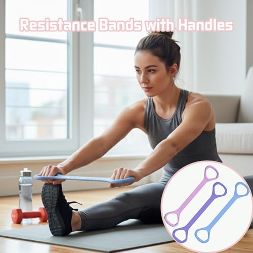 Figure 8 Fitness Resistance Band for Women - color: Purple