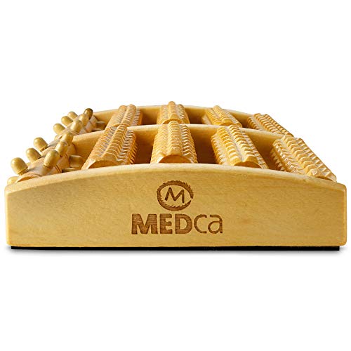 MEDca Pressure Point Therapy Massager - X-Large Dual Foot Massager Roller Feet, Arch and Heel Pain, Plantar Fasciitis Relief, Improve Circulation and Acupressure