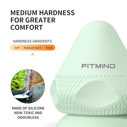 Mountable Self-Massage Ball Handfree with Suction Cup,Deep Tissue Back Sore Muscle Knot Massager,Myofascial Release,Manual Massage Balls, Foot Plantar Fasciitis, Back Stress Relief - Green - color: Green