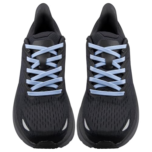Endoto Shoe Laces for Hoka Replacement Shoelaces Strings - color: Blue Fog, size: 55 Inch (139.7 cm)