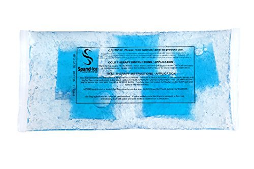 Reusable Gel Hot Cold Packs - Patented, Long-Lasting Ice & Heat Therapy - for Pain, Injuries & Coolers (1 Pack) - size: 1 Pack