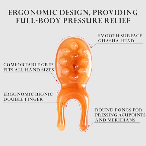 Nose Gua Sha Facial Massage Tool Sinus Eyes Jaw Neck Face Body Guasha Tool