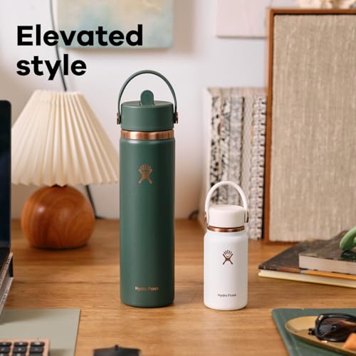 Hydro Flask Micro Bottle - Insulated Mini Leak Proof Flask for Purse or Pocket in 6.7 Oz Chalk White ARC - color: CHALK WHITE ARC