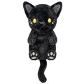 Black Cat Microwavable 1.5 lbs Unscented Heating Pad for Women and Kids- Cute Soft Cozy Pillow Plush Heatable Warm Stuffed Animals - Kawaii Hot and Cold Plushie - Black Cat Gifts for Girls and Women - color: Black Cat