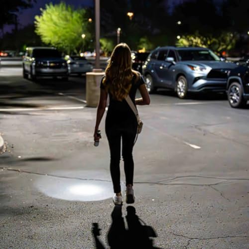 TASER StrikeLight 2 Rechargeable Self-Defense Flashlight with Painful 10 µC Stun Charge | Portable, Lightweight Protection for Running, Jogging, Pet Walking, Camping, Hiking, and Outdoors - color: White