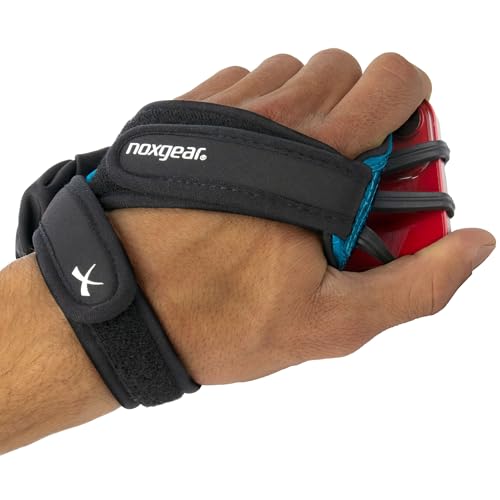 noxgear Handheld Grip Phone Holder, Blue, Right Hand - color: Noxgear Blue, size: Right Hand