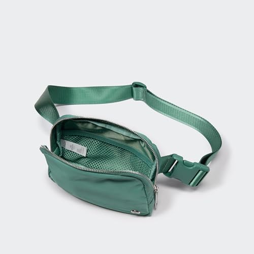Pander Crossbody Belt Bag for Women and Men, Travel and Everyday Use - color: Eucalyptus Green