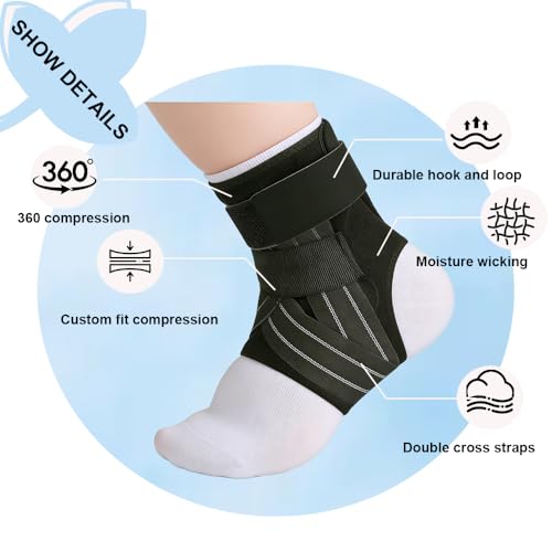 Plus Size Sprained Boot & Peroneal Tendonitis Brace, XX-Large, Left - size: XX-Large