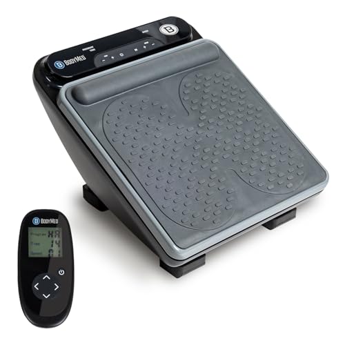 BodyMed Foot Massager | Deep Tissue Vibration Massage Therapy | At-Home Massager with Remote Control | Fast Relief from Neuropathy, Plantar Fasciitis, Improves Circulation