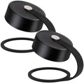 Wide Mouth Lids Compatible with Hydro Flask 12-64oz, 2Pack Replacement Lid for Simple Modern, Takeya, Thermoflask, Sports Water Bottle Accessories, BPA Free, Leak Proof - style: 2pc flat lid A